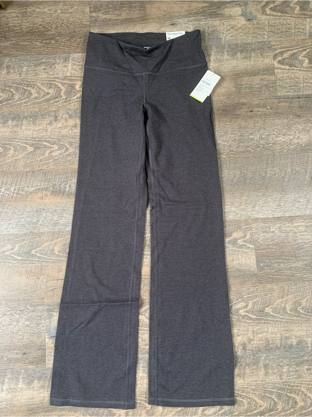 Old Navy Boot-Cut Black Wide-Leg Active Pants